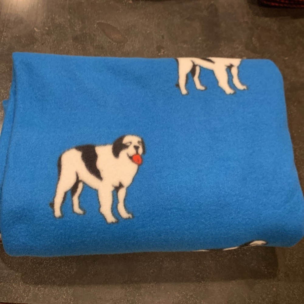 Saint Bernard Big Dog Brand Unisex Snuggie Wearable Fleece Blanke/ Rare Find